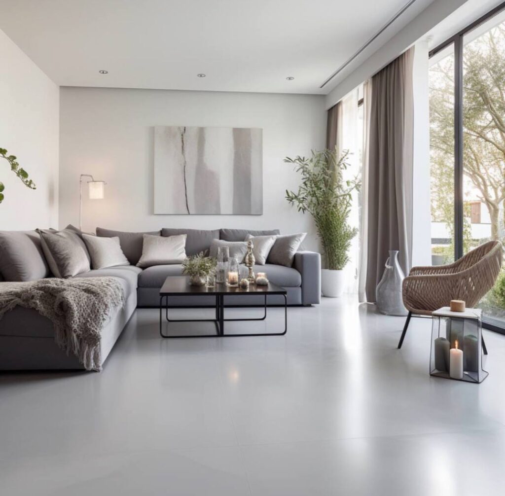 Sustainable resin floors